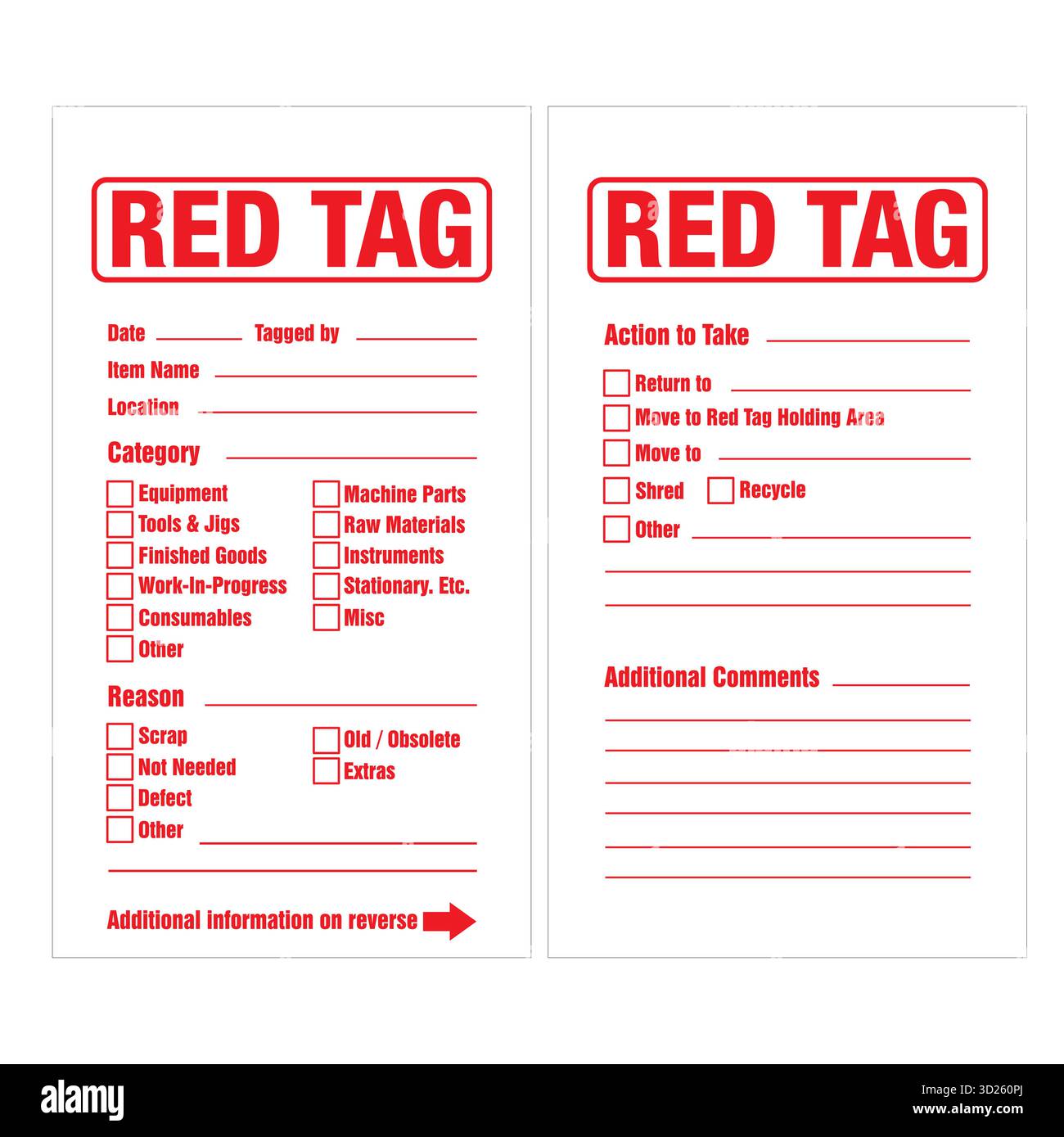 5s lean red tag hi-res stock photography and images - Alamy