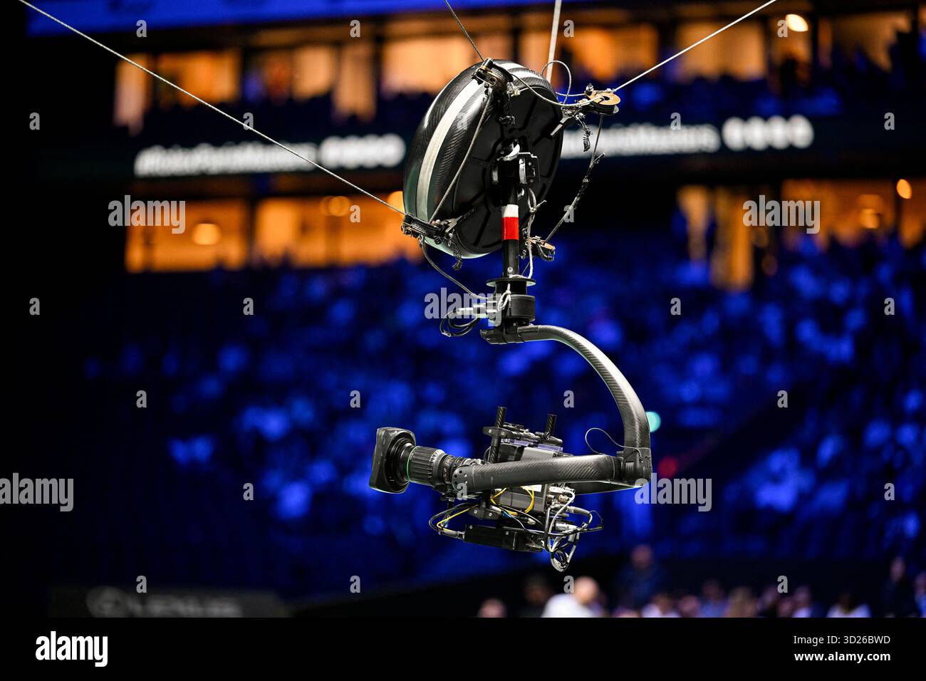 Atp Camera Illustration of a TV television cable cam spidercam or Spider camera ...