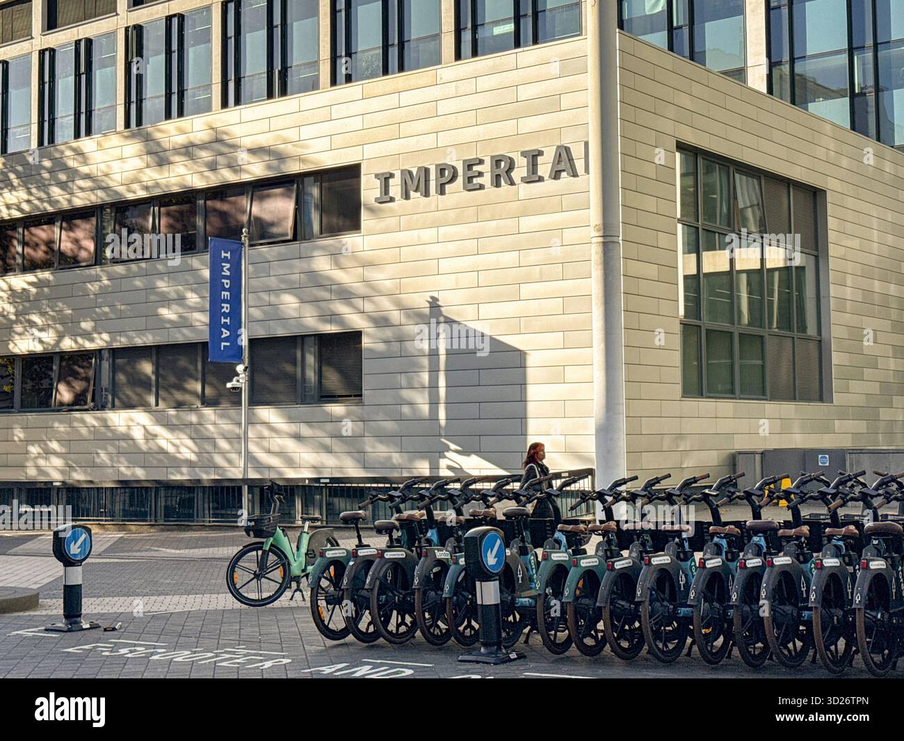 London, England, UK - 25 October 2025: Exterior view of Imperial College London in Kensington in west London - Smartphone Captured Stock Image