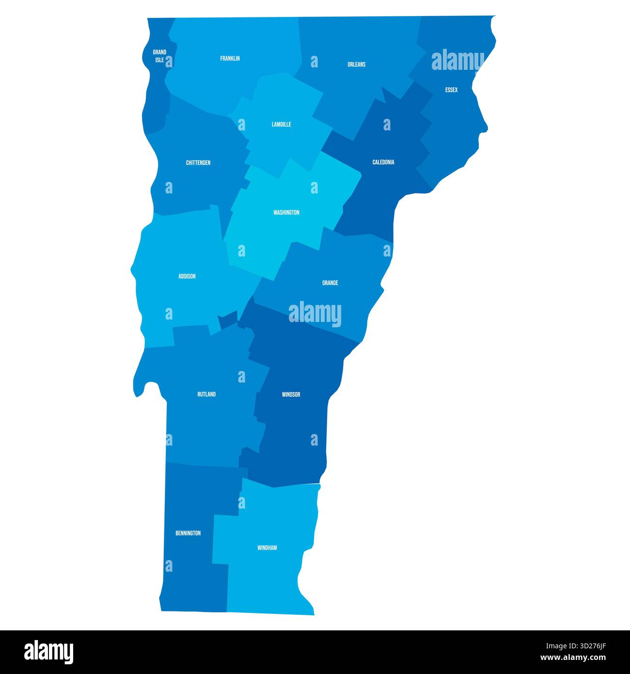 Vt Political Map Stowe vt Stock Vector Images - Alamy