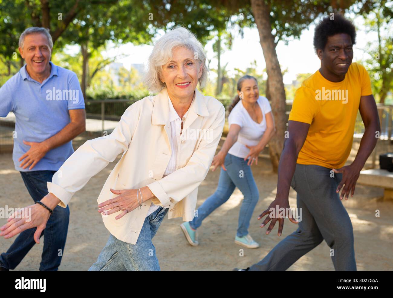 People movement different ages hi-res stock photography and images - Alamy