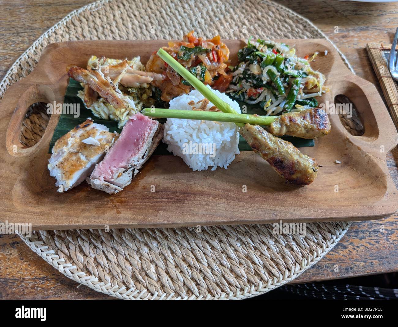 Indonesian feast - Smartphone Captured Stock Image