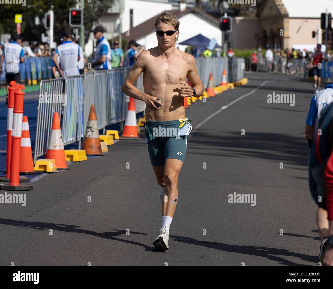 Mat Heuser Rmc Matthew Hauser, of Australia, at the 2025 World Triathlon Championship ...