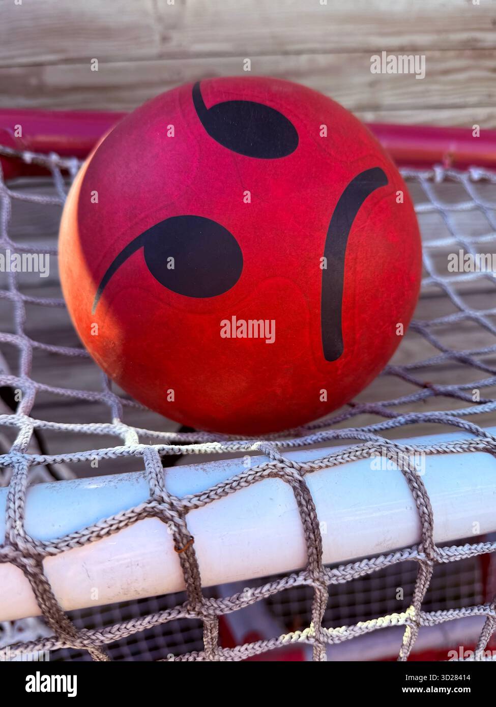 Unhappy ball - Smartphone Captured Stock Image