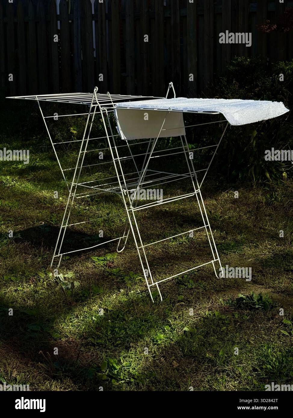 Drying rack - Smartphone Captured Stock Image