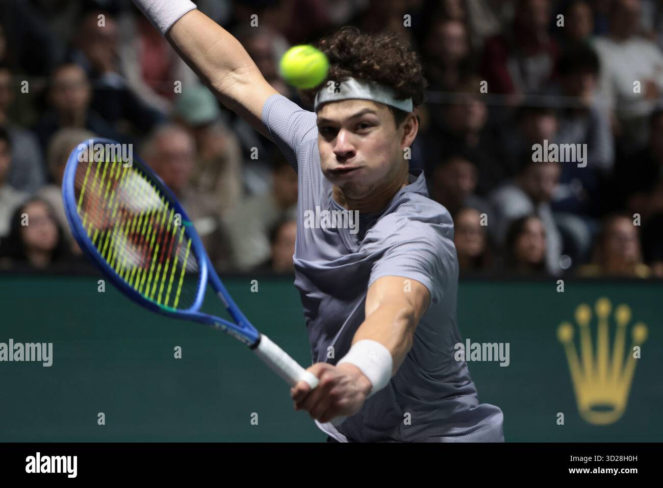 Ben Shelton of USA during day 4 of the Rolex Paris Masters 2025, ATP ...