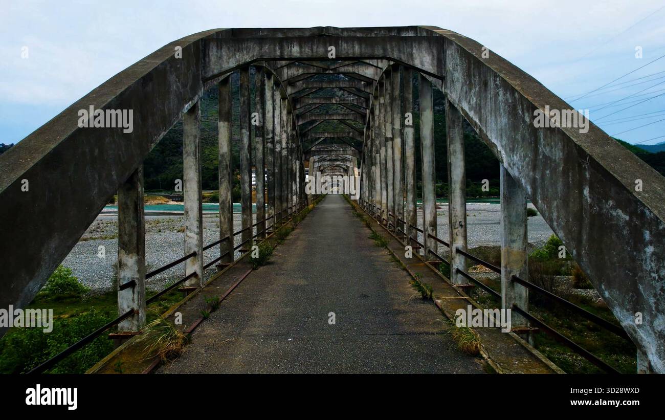 Weathered concrete bridge arches hi-res stock photography and images ...