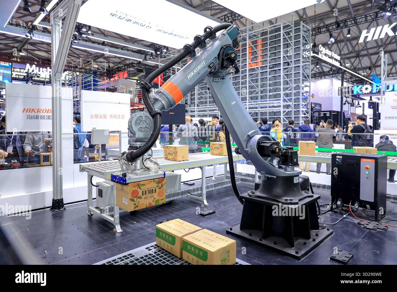 The 2025 CeMAT Asia kicks off in Shanghai, China, 29 October, 2025 ...