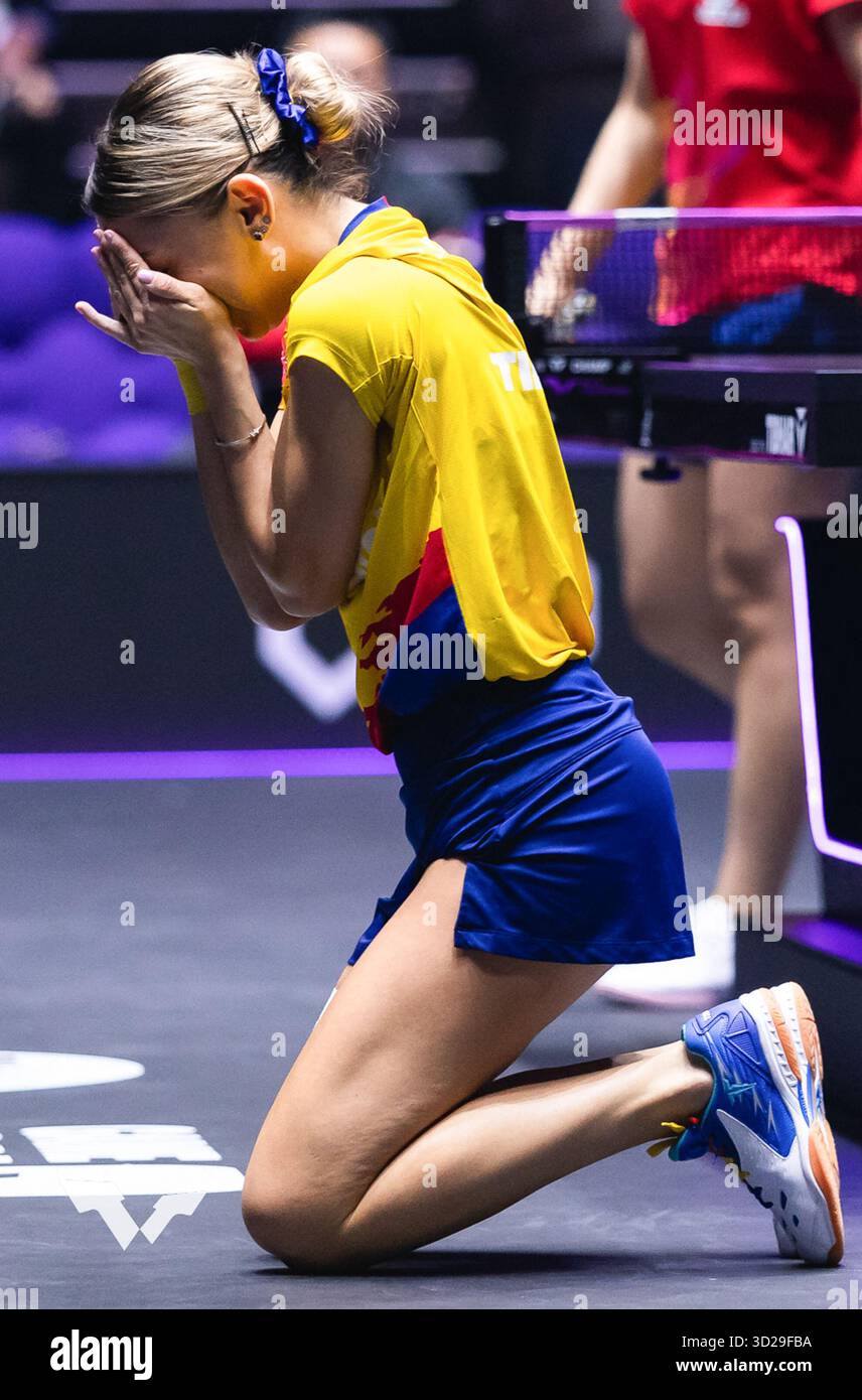 Bernadette Sz cs Of Romania During The 16th WTT Champion Montpellier bernadette-sz-cs-of-romania-during-the-16th-wtt-champion-montpellier