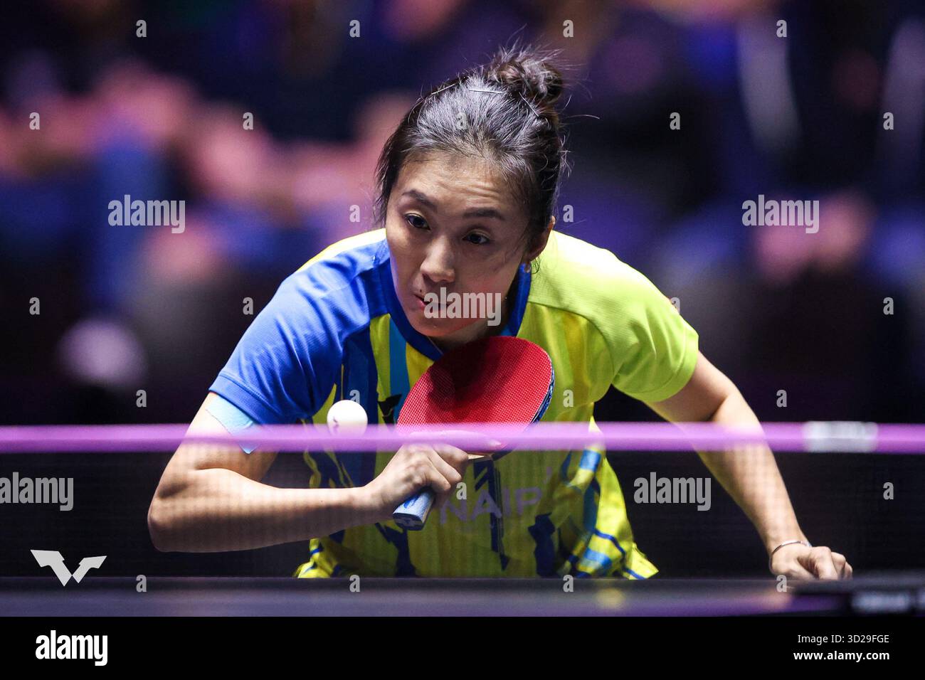 Ying Han of Germany During the 16th WTT Champion Montpellier Final on ...