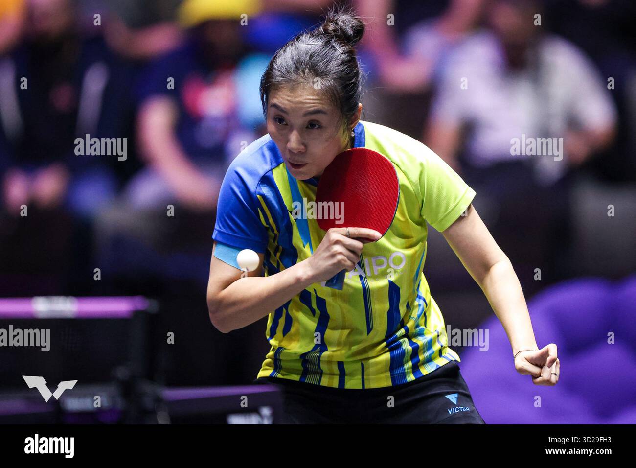 Ying Han of Germany During the 16th WTT Champion Montpellier Final on ...
