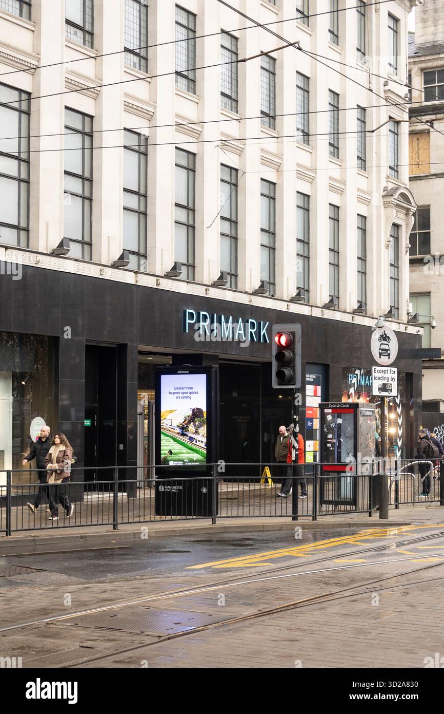 Primark Storefront Examples Manchester, uk, January 19th 2025 Urban Primark Storefront On Busy ...