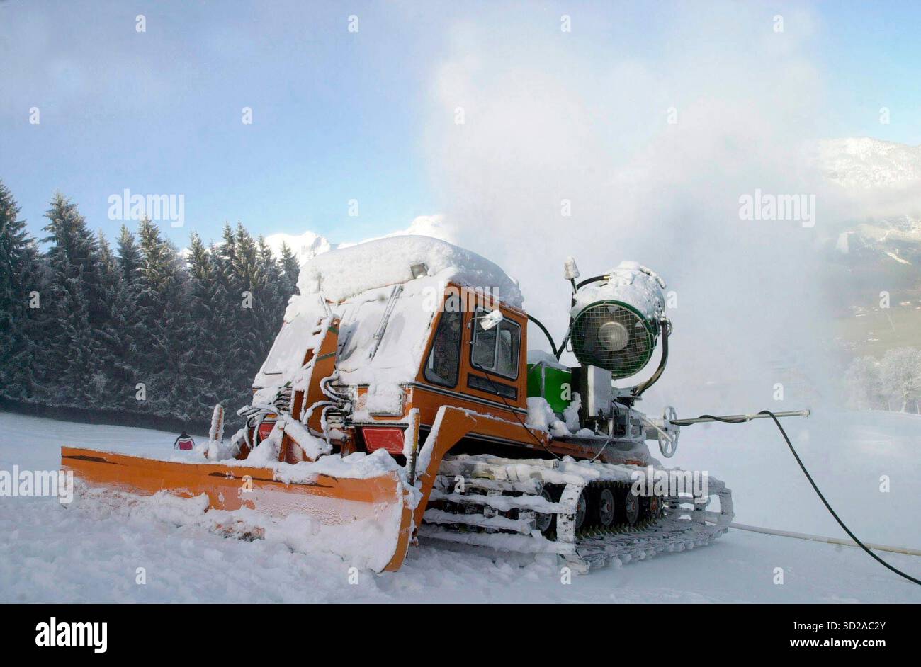 snow cannon or snow gun for snow making in a ski resort snow cannon or ...