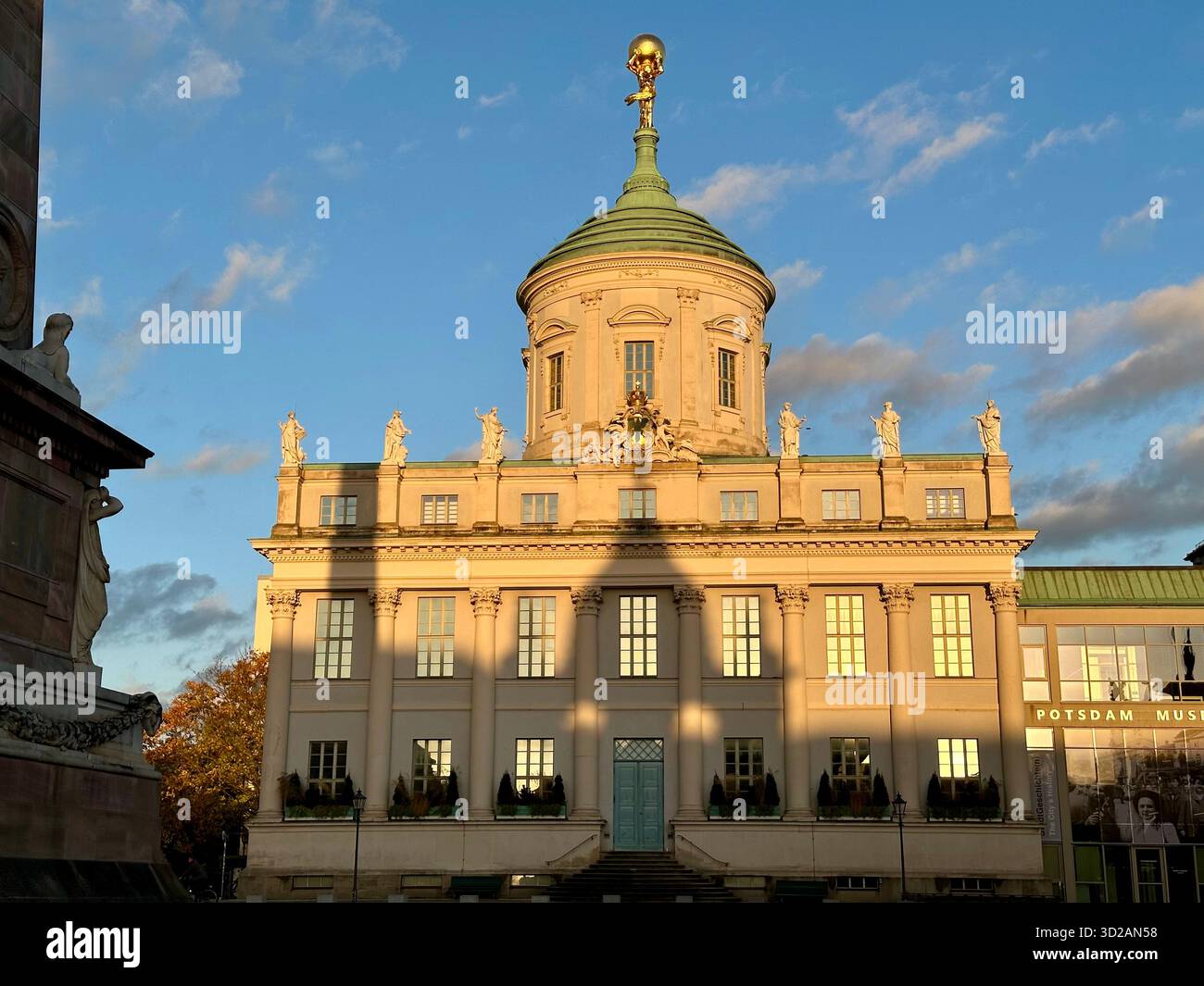 Old city hall building at Old market square, Potsdam, Germany - Smartphone Captured Stock Image