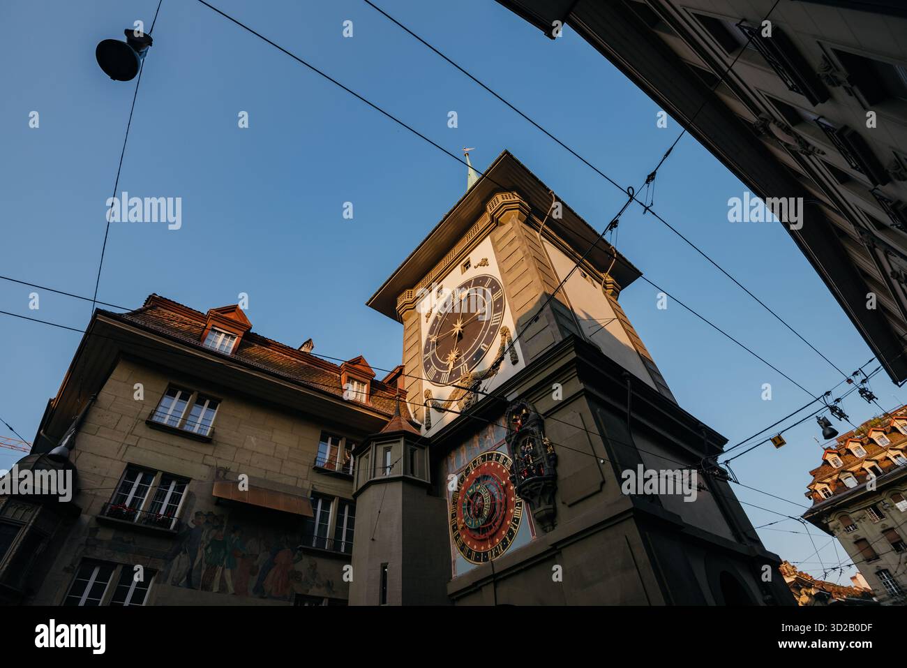 The Zytglogge, or Clock Tower, an elaborate medieval clock tower