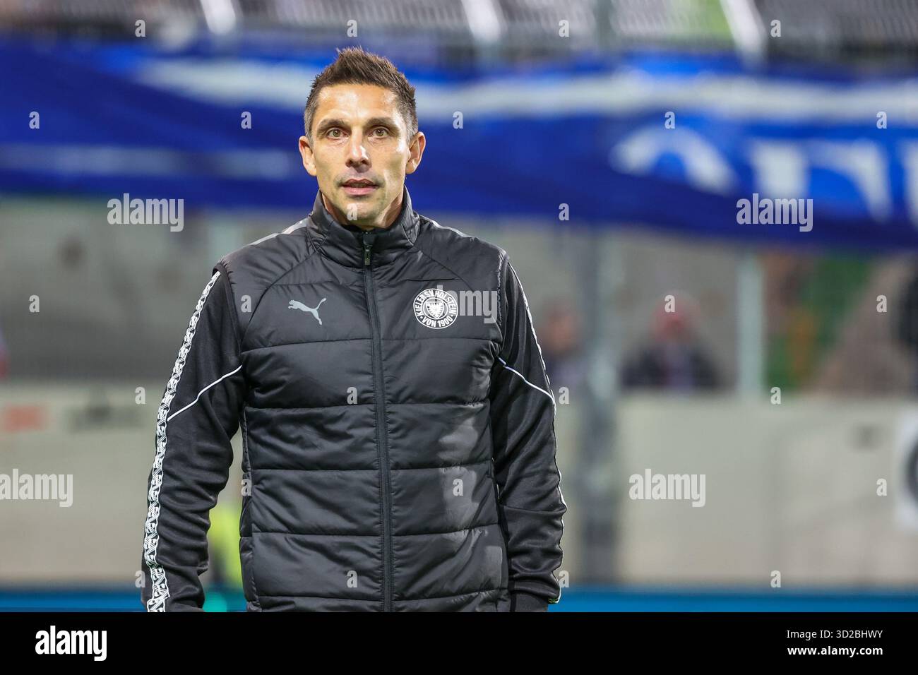 Marcel Rapp 31.10.2025, 2. Bundesliga, 11. Spieltag, Preußen Münster - Holstein ...