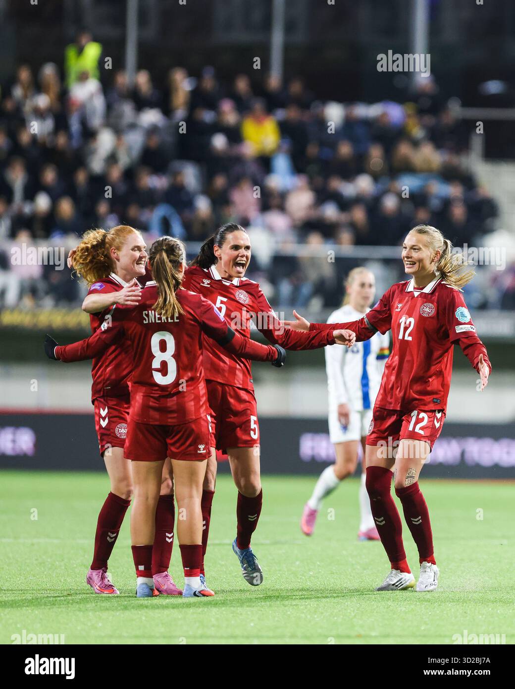 Tampere, Finland, October 24th 2025: Simone Boye Sorensen (5 Denmark ...