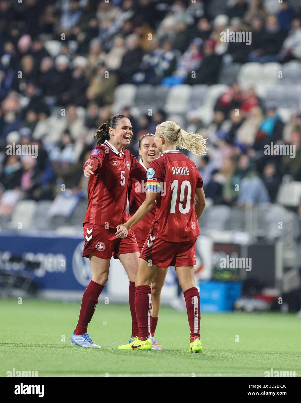 Tampere, Finland, October 24th 2025: Simone Boye Sorensen (5 Denmark ...