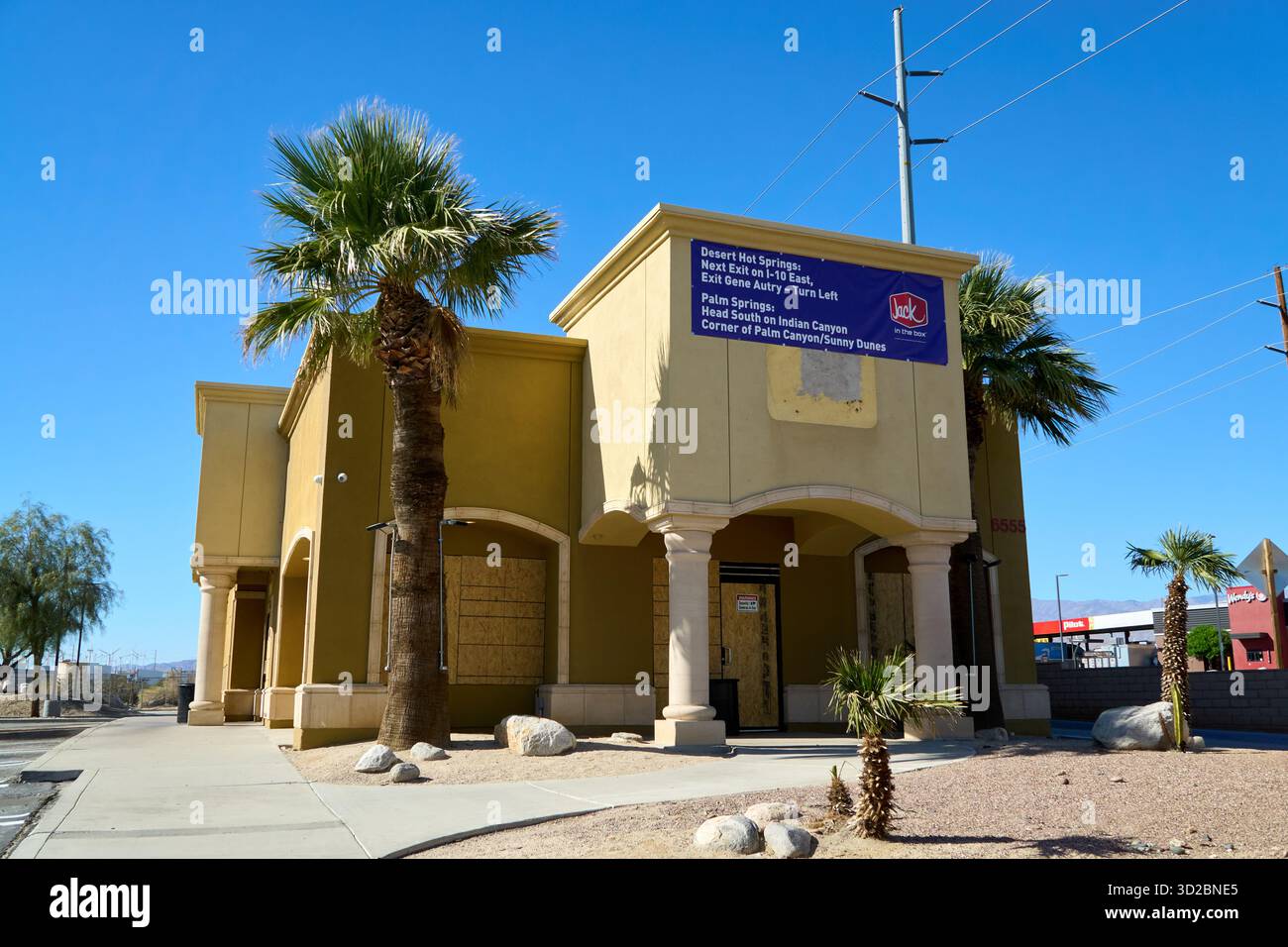Jack in box restaurant sign hi-res stock photography and images