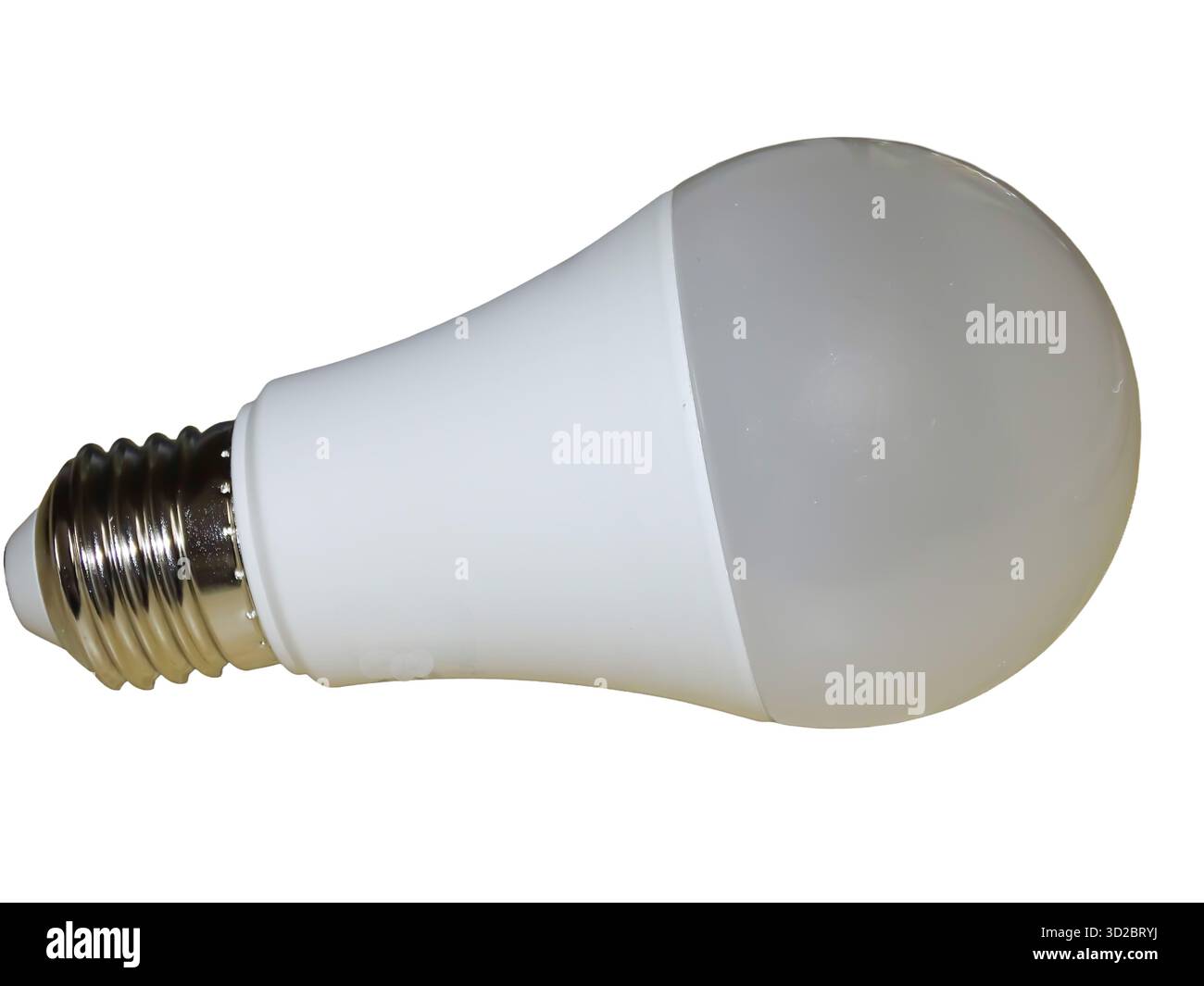 Led light bulb isolated on white background Stock Photo