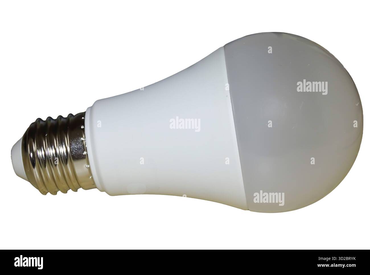 Led light bulb isolated on white background Stock Photo