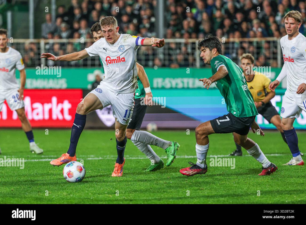 31.10.2025, 2. Bundesliga, 11. Spieltag, Preußen Münster - Holstein ...