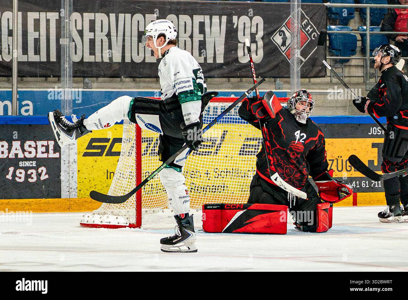 Basel, Switzerland, October 31 2025: Jules Sturny in action during the ...