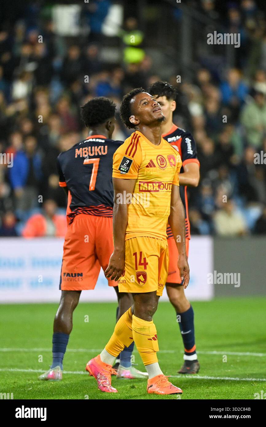 14 Mathys TOURRAINE (raf) during the Ligue 2 BKT match between ...