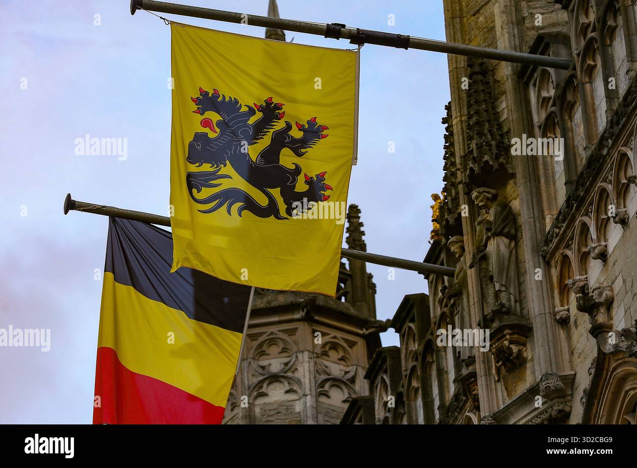 Flagge Flandern/Belgien – 30x45 Cm Aus Reißfestem Polyester, Perfekt Für Garten & Event