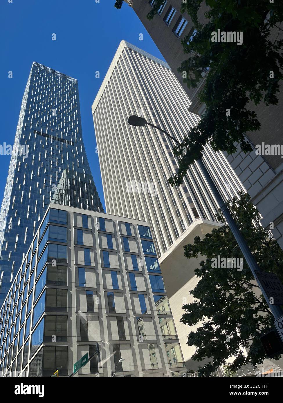 View from the Space Needle observation deck. - Smartphone Captured Stock Image