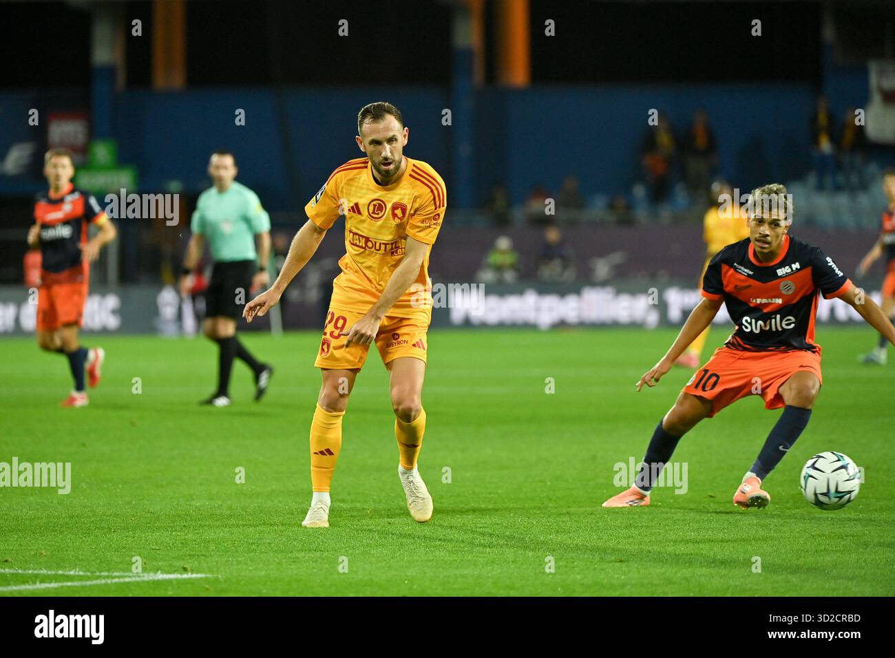 29 Flavien TAIT (raf) during the Ligue 2 BKT match between Montpellier ...