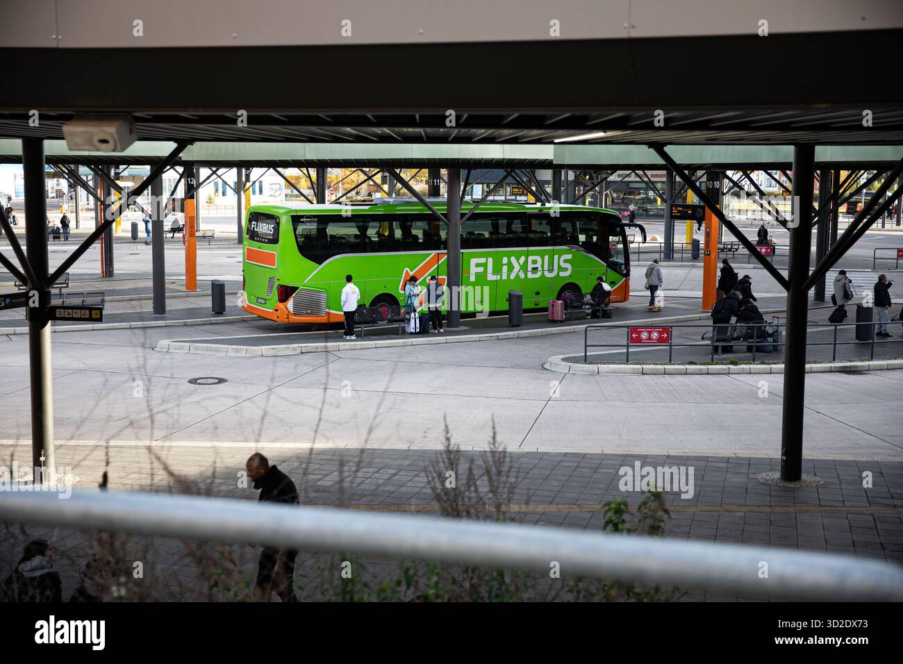 Berlin Zob Flixbus Haltestelle