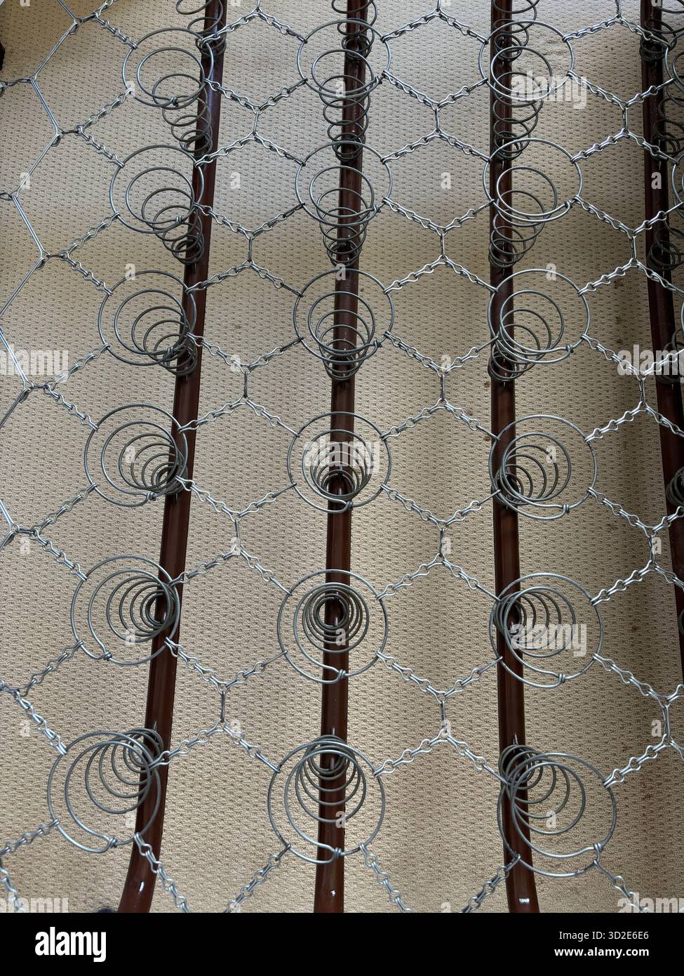 Old Fashioned Bed Springs for the Mattress too lie on June Summer 2025 ...