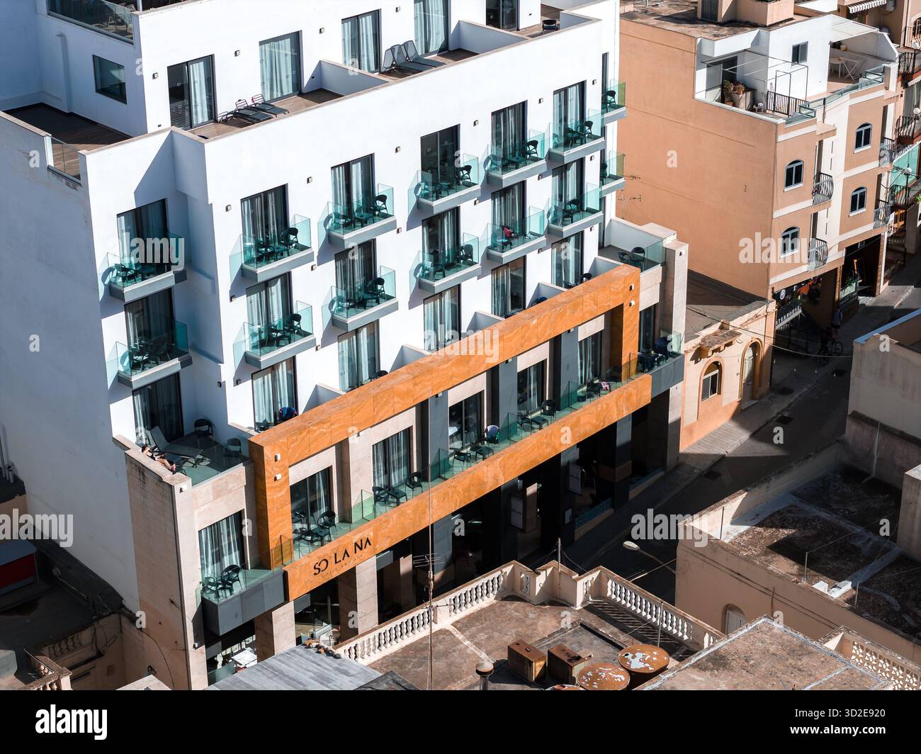 Aerial view of Solana Hotel and Spa in Mellieha, Malta at midday Stock  Photo - Alamy