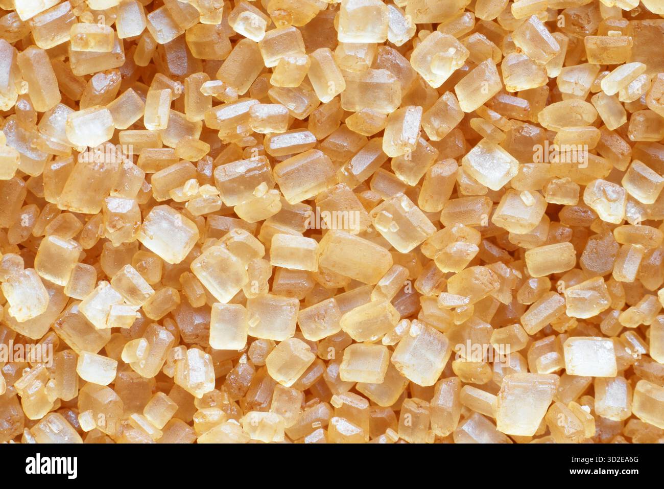 brown sugar macro close up texture background Stock Photo