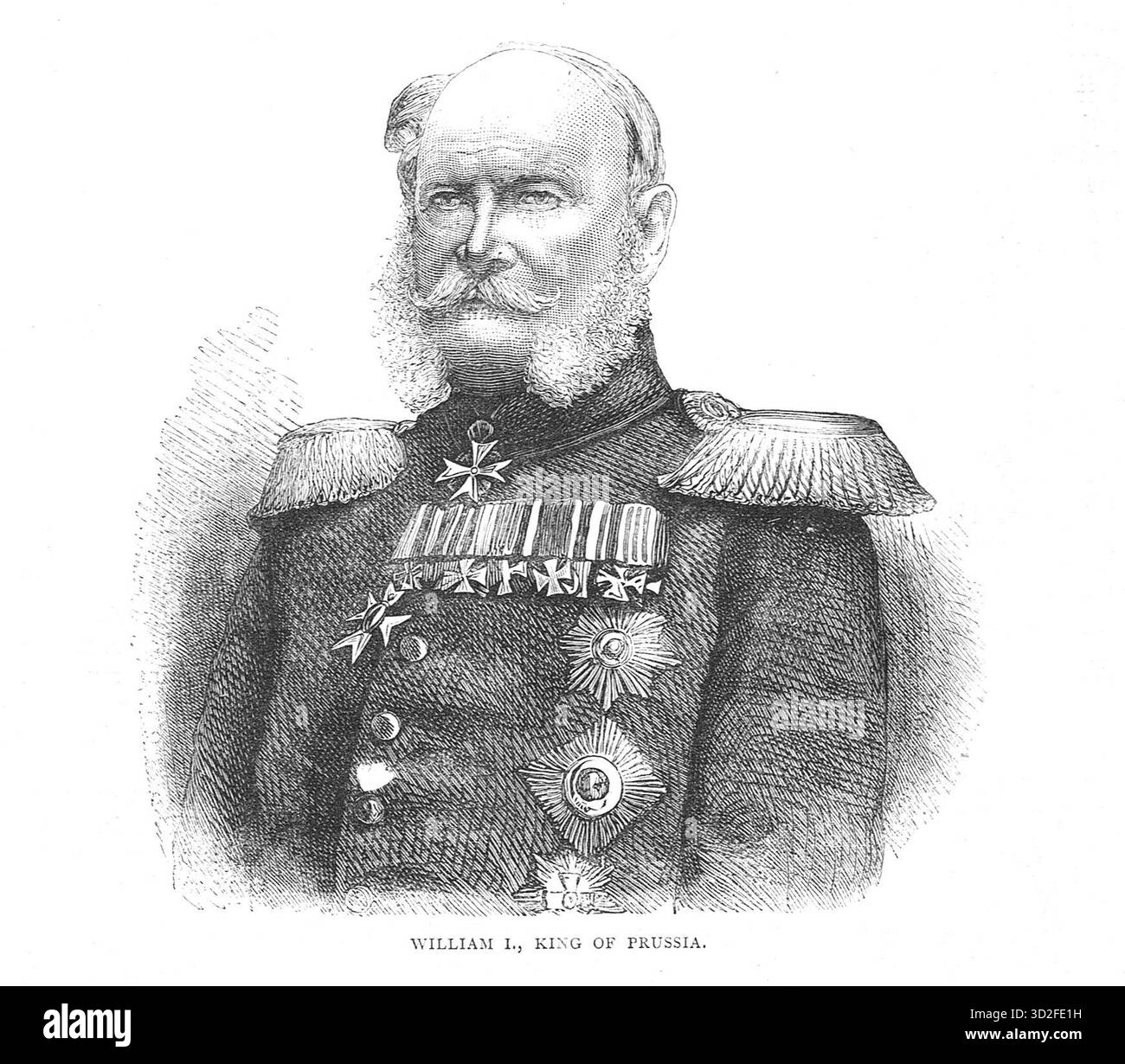 William I, German Emperor, Wilhelm I in German, King of Prussia and the ...