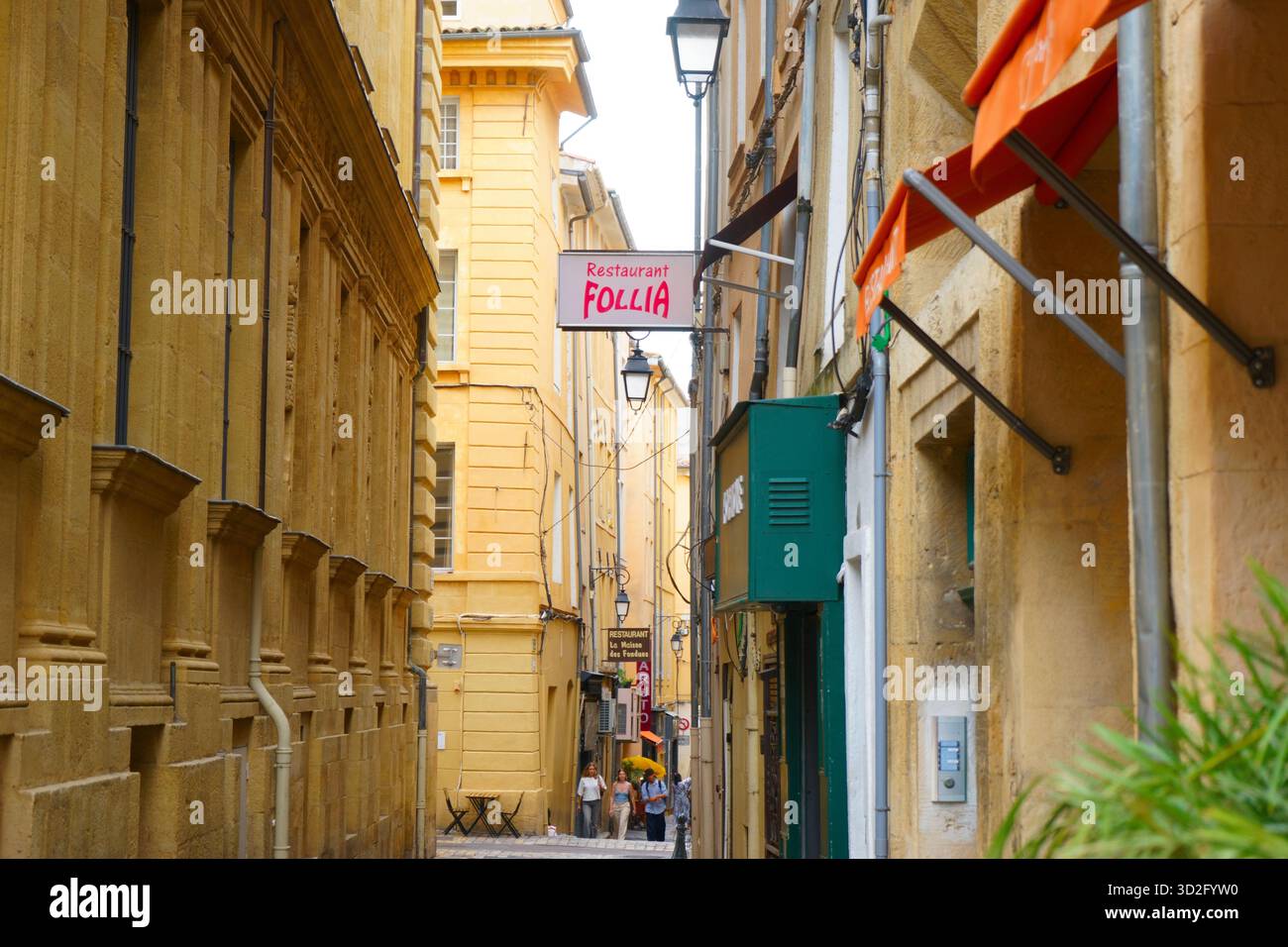 Aix-en-Provence, France - Street Stock Photo