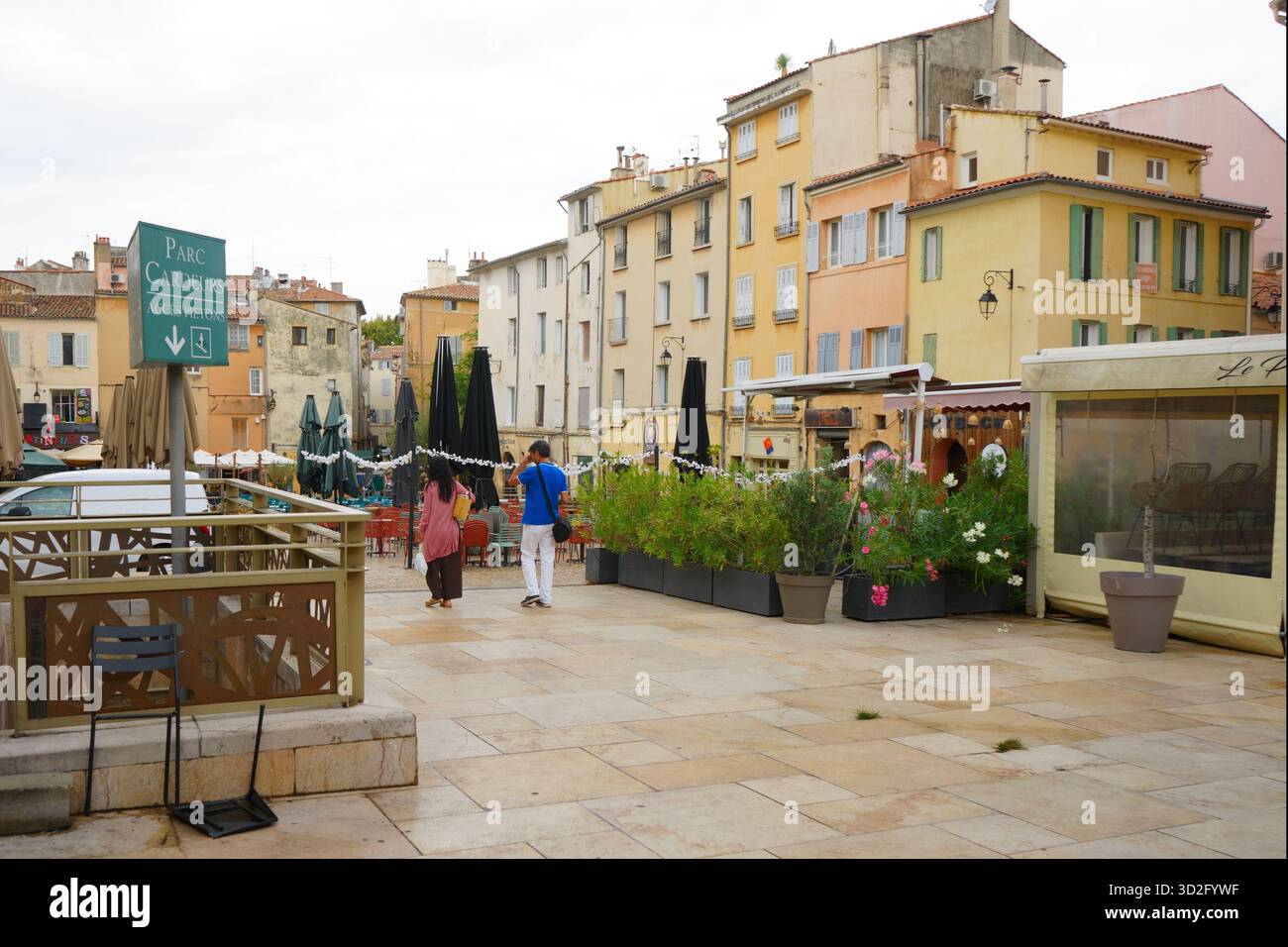 Aix-en-Provence, France - Street Stock Photo