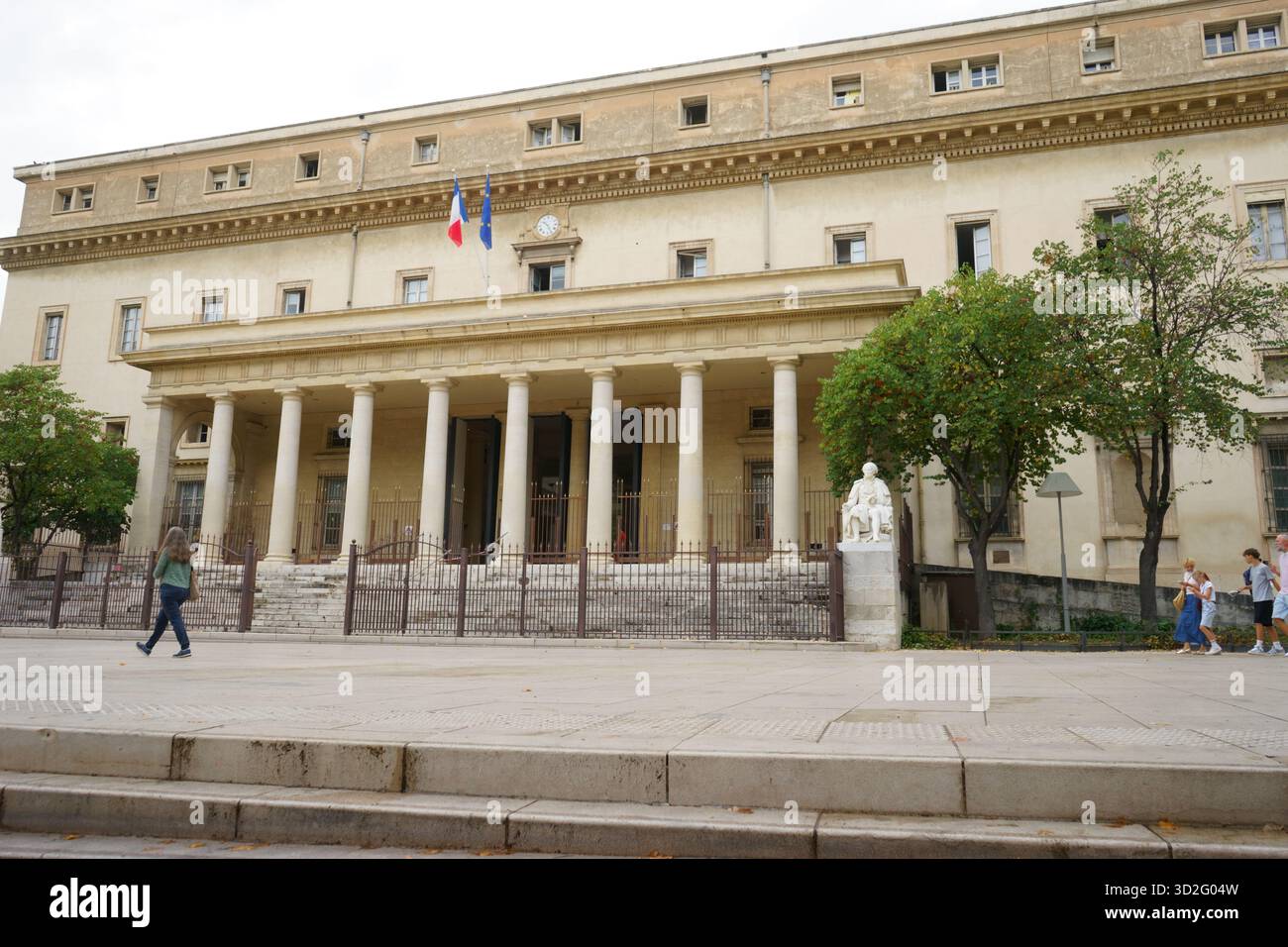 Aix-en-Provence, France - Palais de justice - court Stock Photo