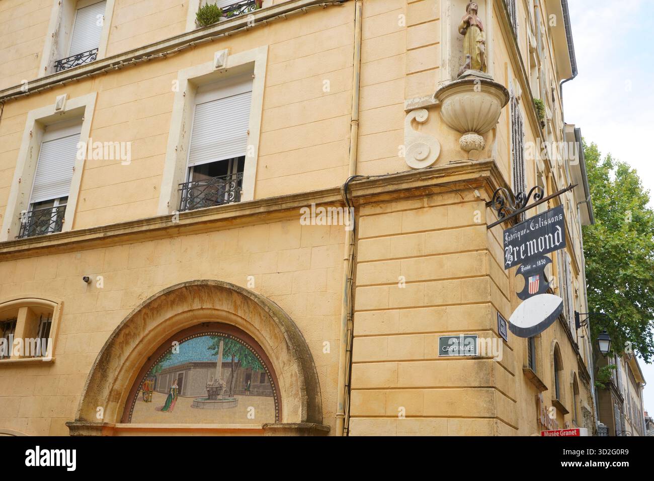 Aix-en-Provence, France - Historic center Stock Photo