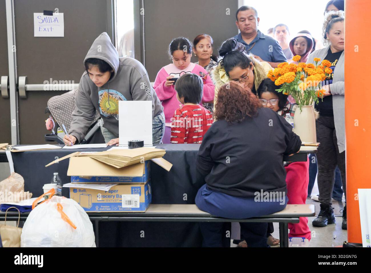 100 families whose children attend Solano Elementary School signed up ...