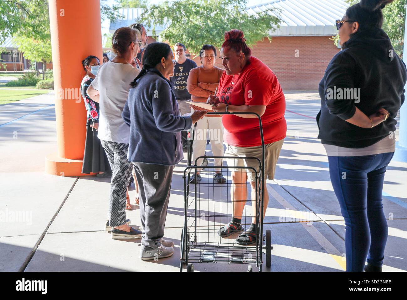 100 families whose children attend Solano Elementary School signed up ...