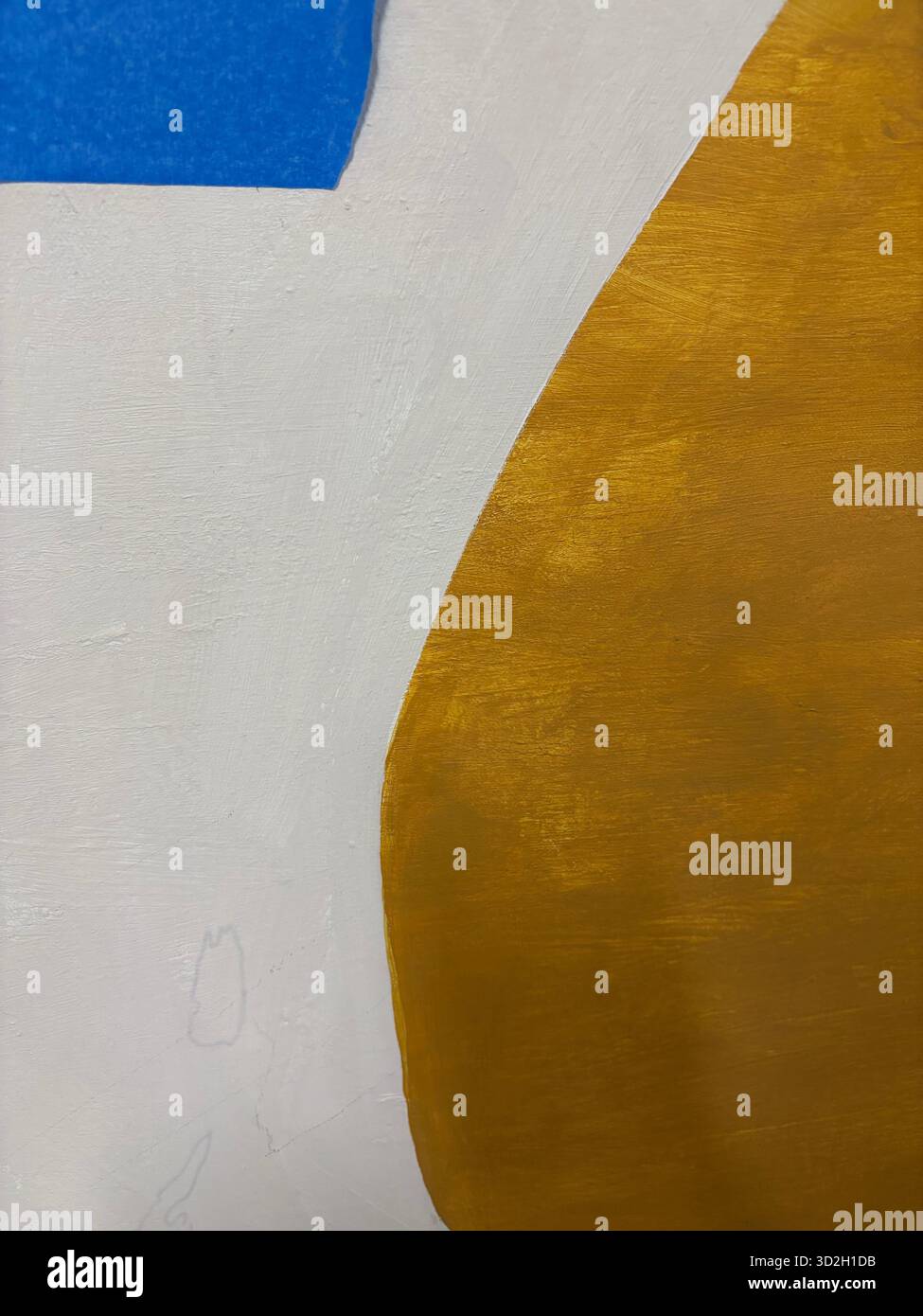 Geometric, abstract vividly colored photo taken from archipelago book catalog cover - Smartphone Captured Stock Image