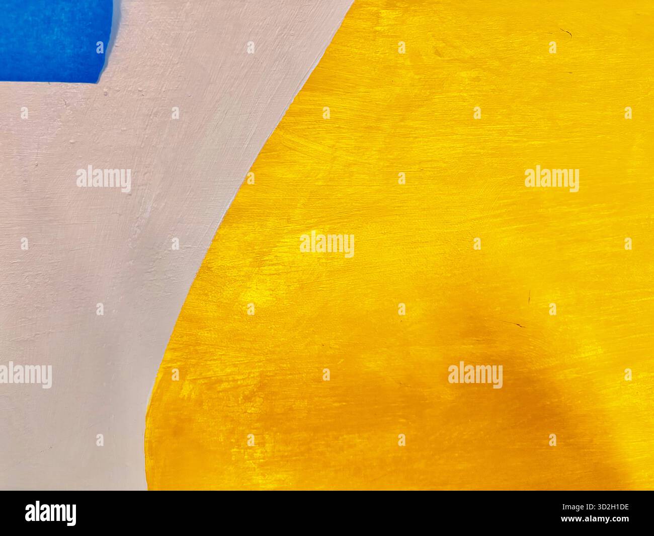 Geometric, abstract vividly colored photo taken from archipelago book catalog cover - Smartphone Captured Stock Image