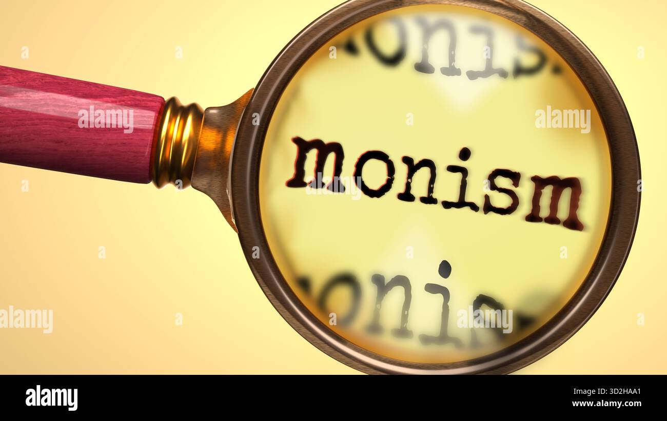 Monism search hi-res stock photography and images - Alamy