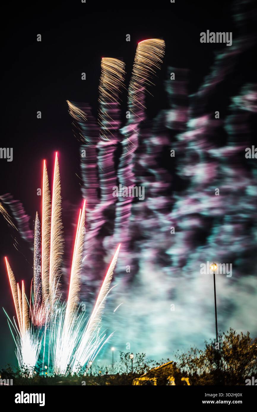 London UK - 1st November 2025: Blackheath Guy Fawkes Night fireworks ...