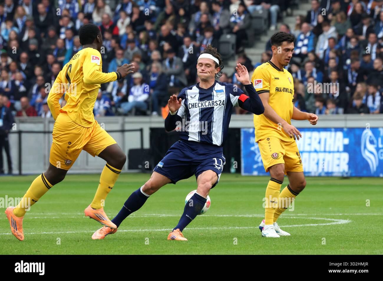 11/01/2025, Berlin Olympic Stadium, Berlin, DEU, DFL, 2. FBL, Hertha ...