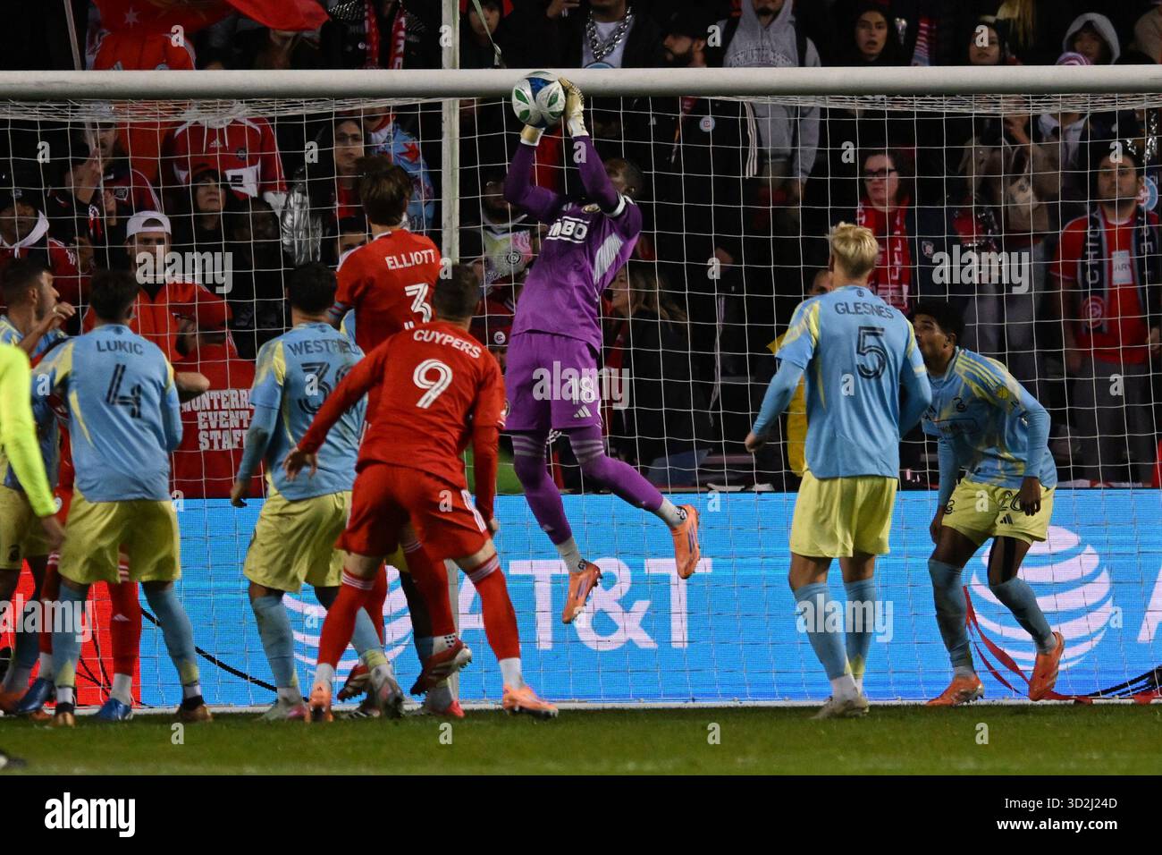 Philadelphia Union goalie Andre Blake makes a save during the second ...