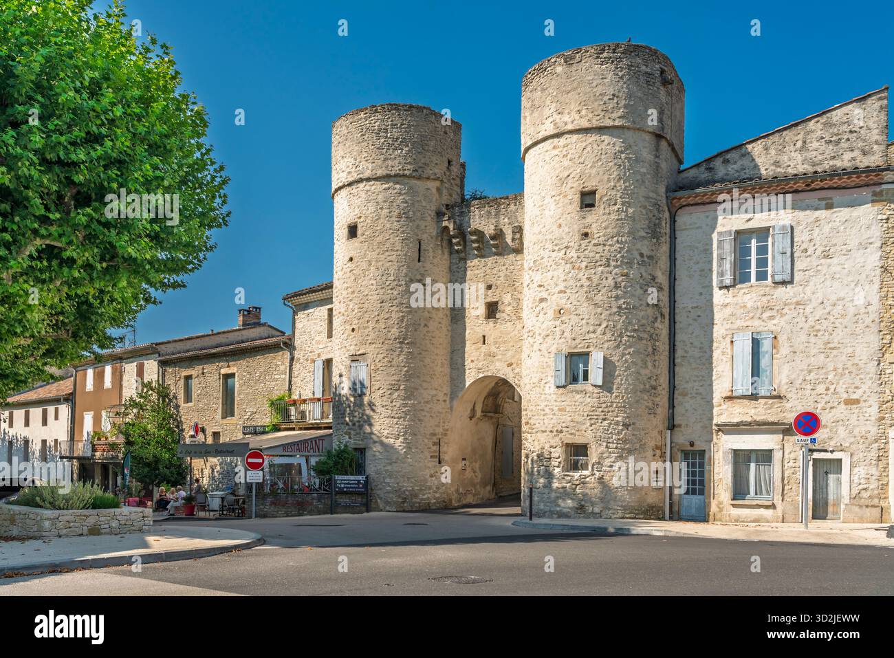 The castle at Grignan, Drome, Provence, France, Europe. Stock Photo