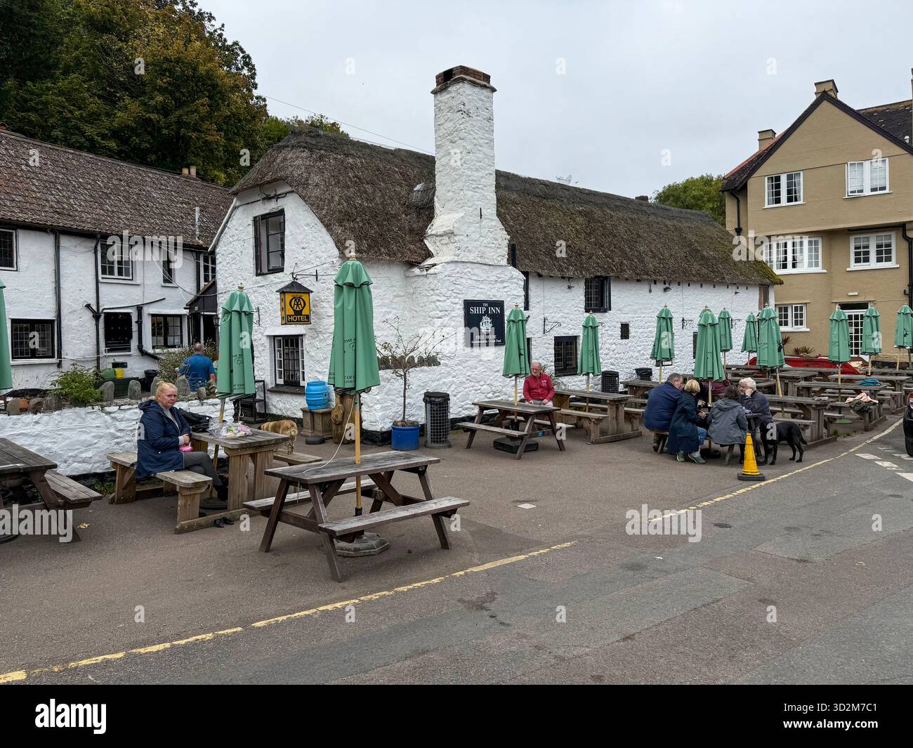 Green Bottom Inn The long thatch-roof 16th /17thcentury Ship Inn known locally as the ...